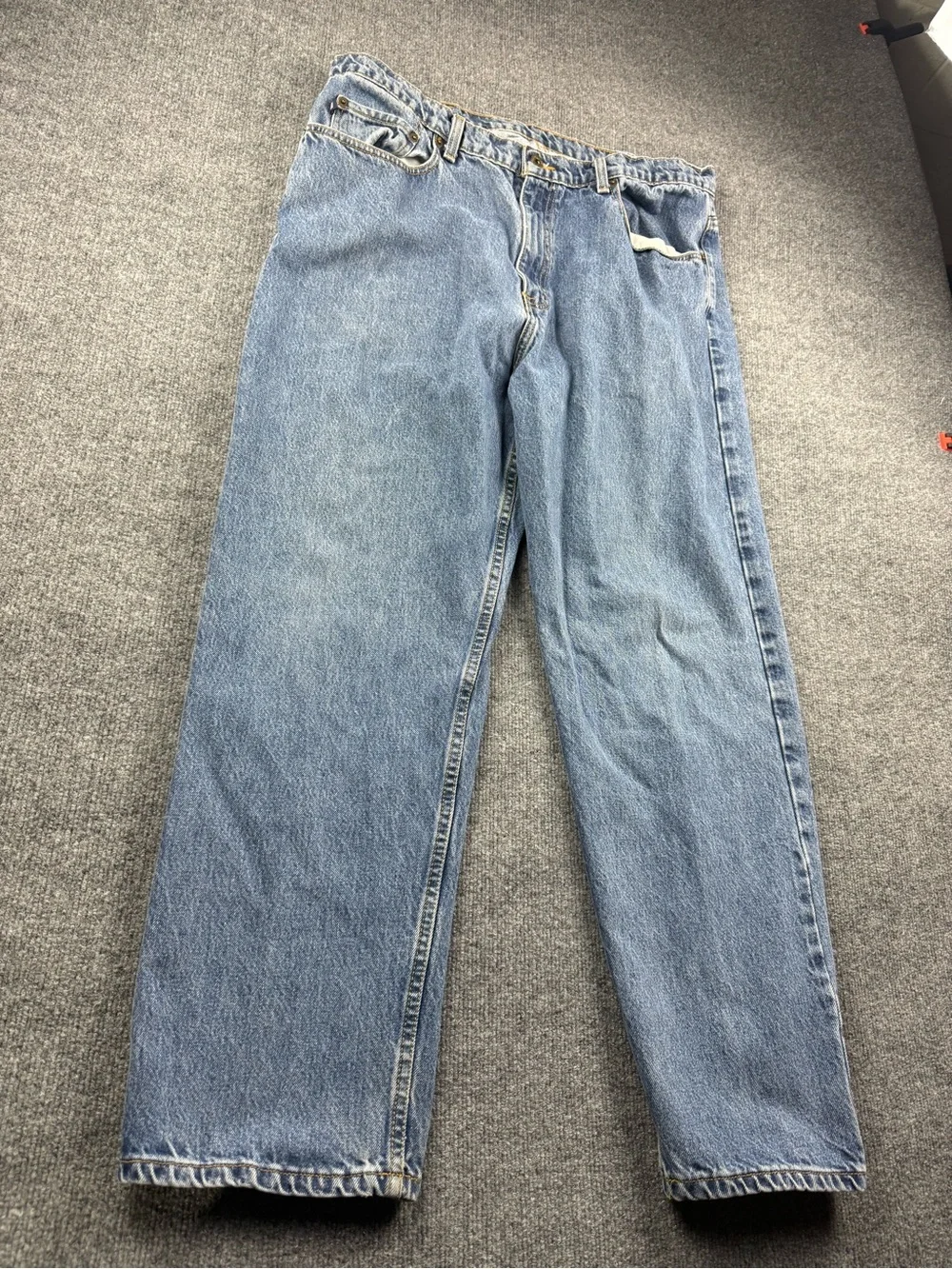 Ralph Lauren Y2K Classic Relaxed Blue Denim Jeans, Size 40x30